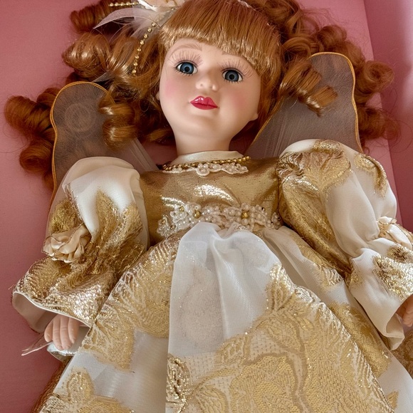 Porcelain Doll - Angel Collection- Genuine Porcelain Doll - Picture 3 of 16